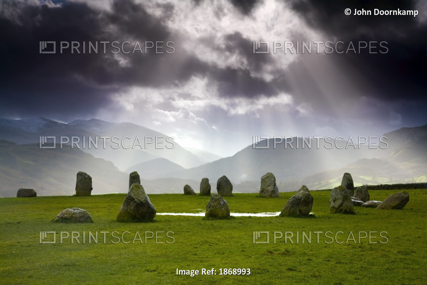 Castlerigg Stone Circle; Kendal, Cumbria, England