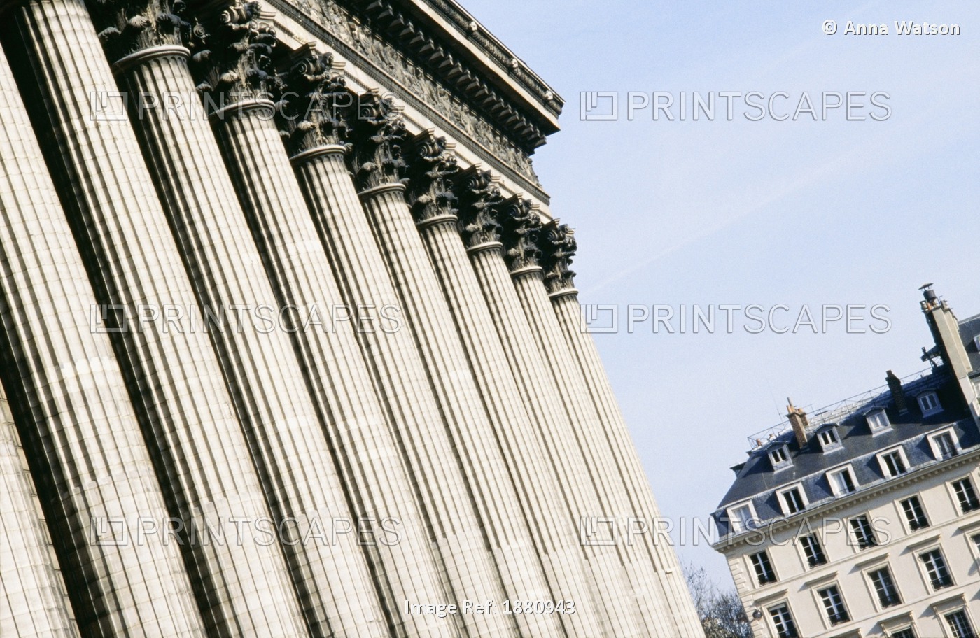 Townhouses And Ste Marie Madeline, Paris