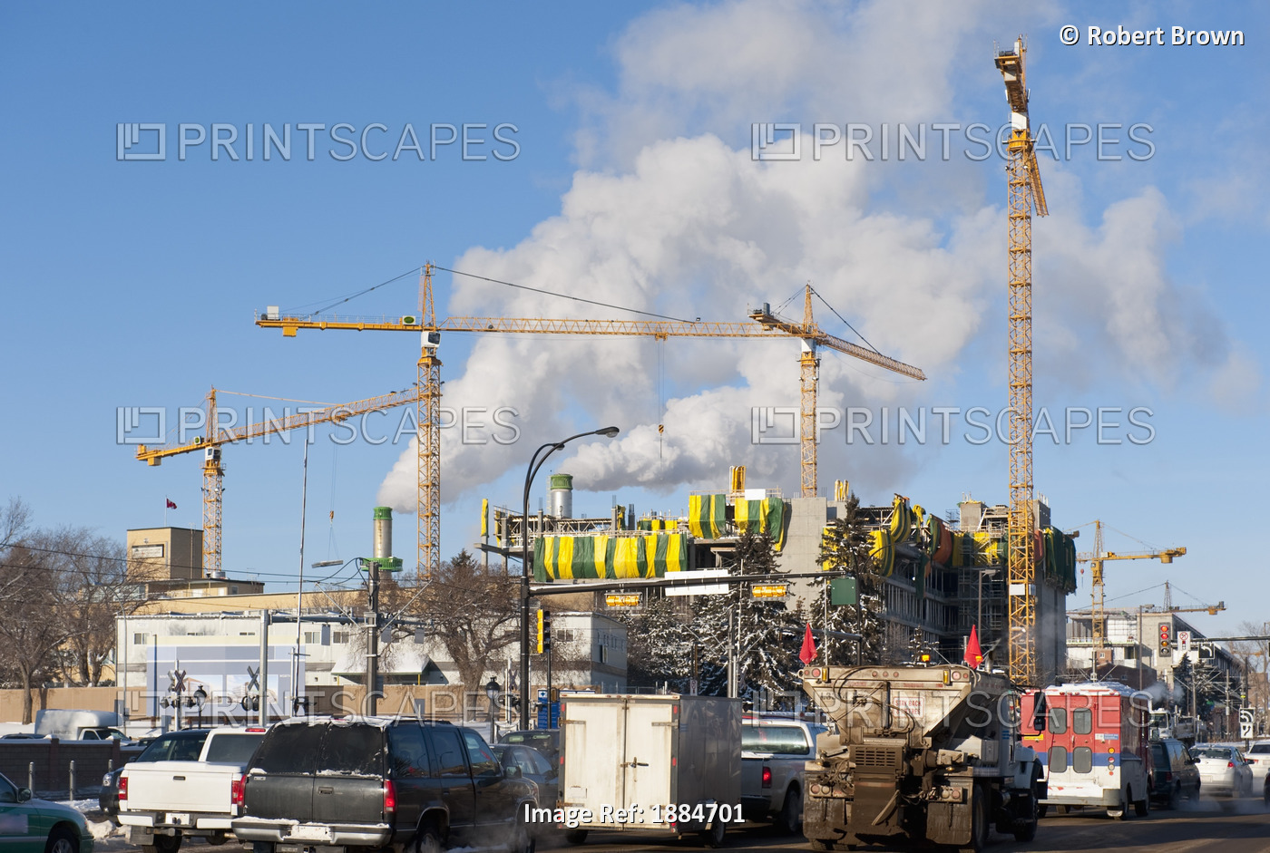 Air Pollution, Traffic Congestion And Building Construction; Edmonton, Alberta, ...