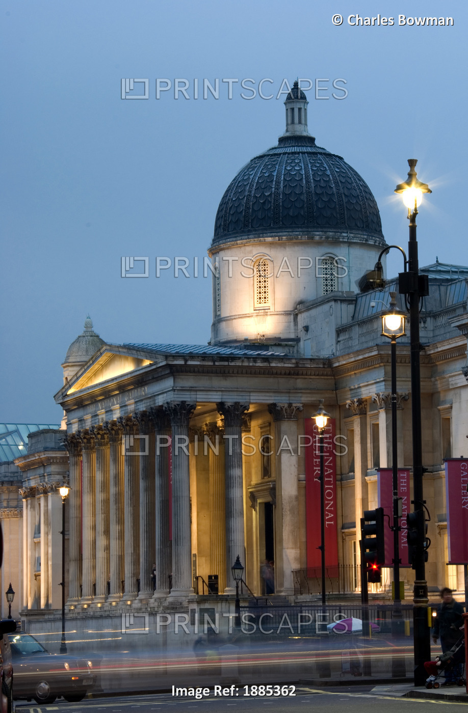 National Gallery At Dusk