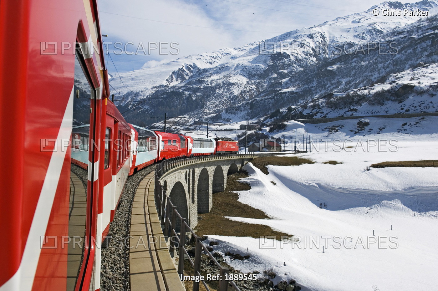 Glacier Express Railway.