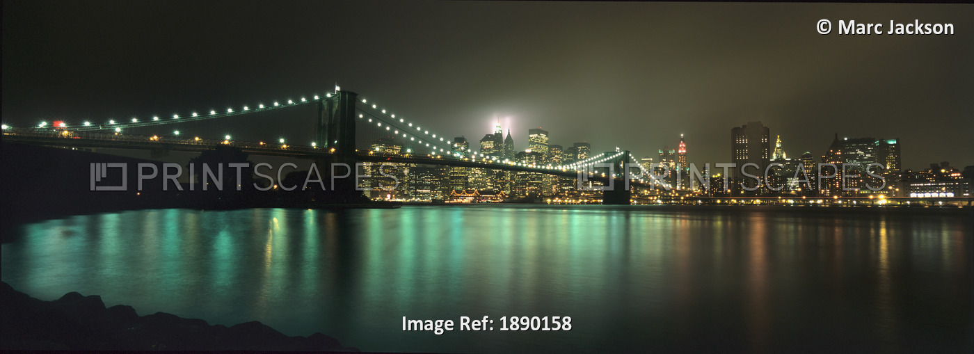 Tribute In Light, Lower Manhattan On The Anniversary Of The 9/11 Attacks, ...