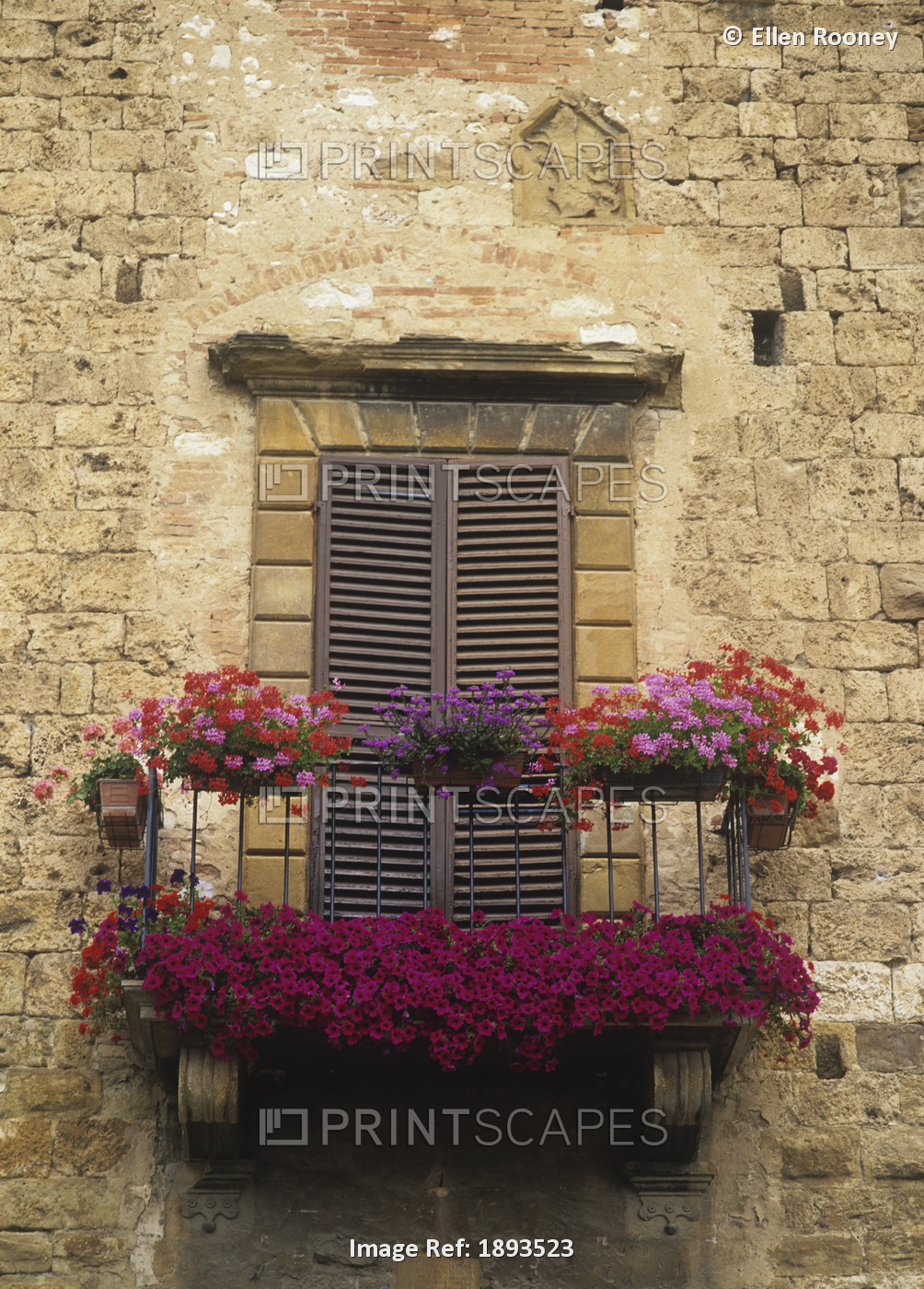 Flower Covered Balcony