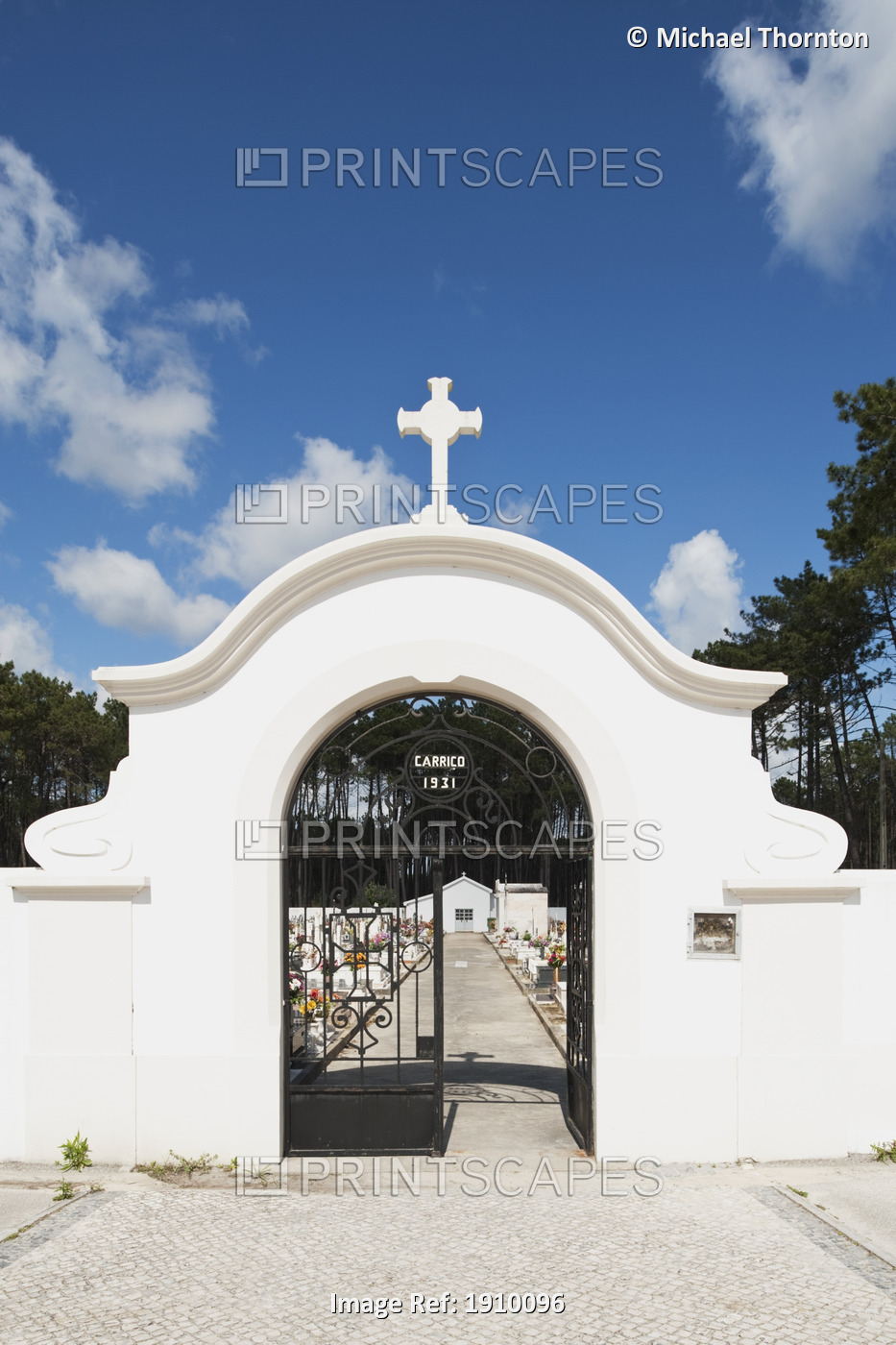 Cemetery Built 1931; Carrico, Estremadura And Ribatejo, Portugal