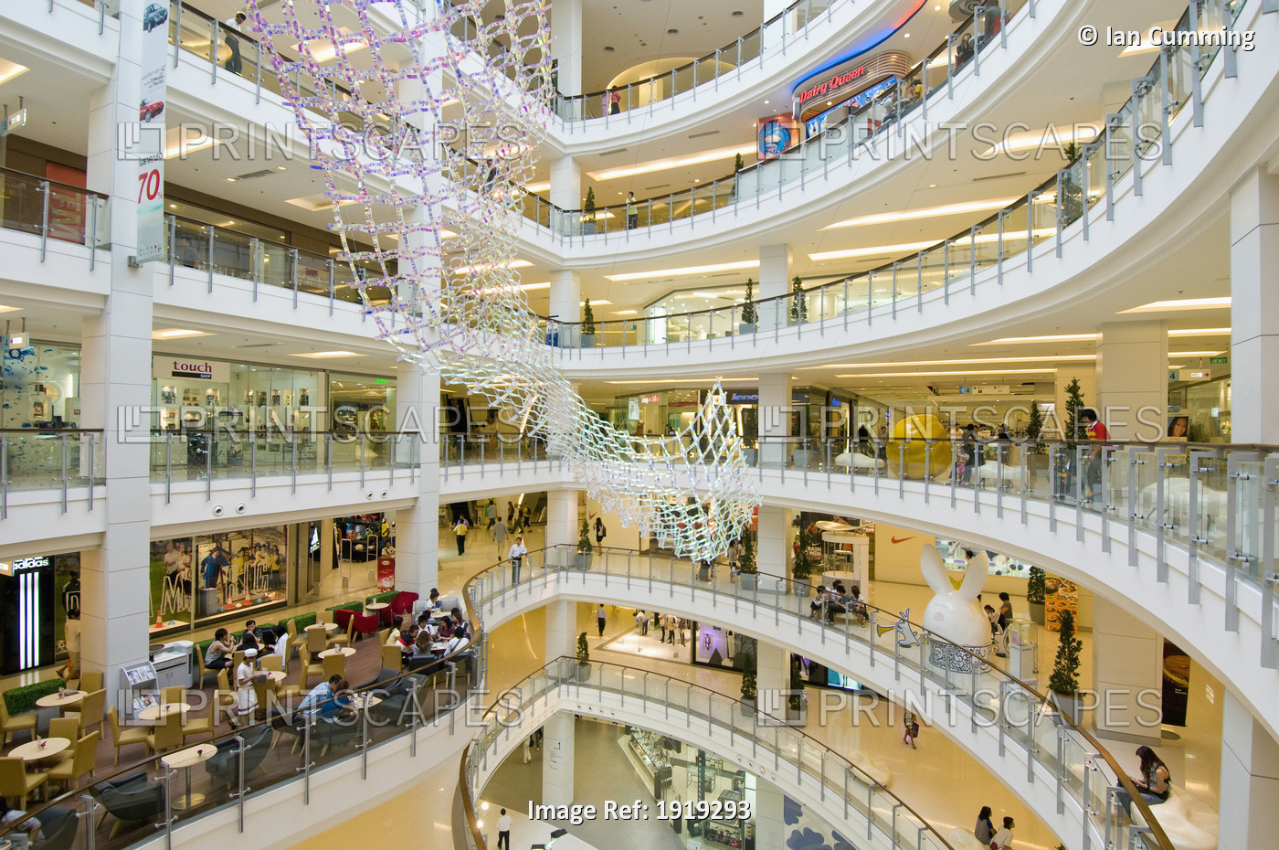 Multilevel Shopping Centre