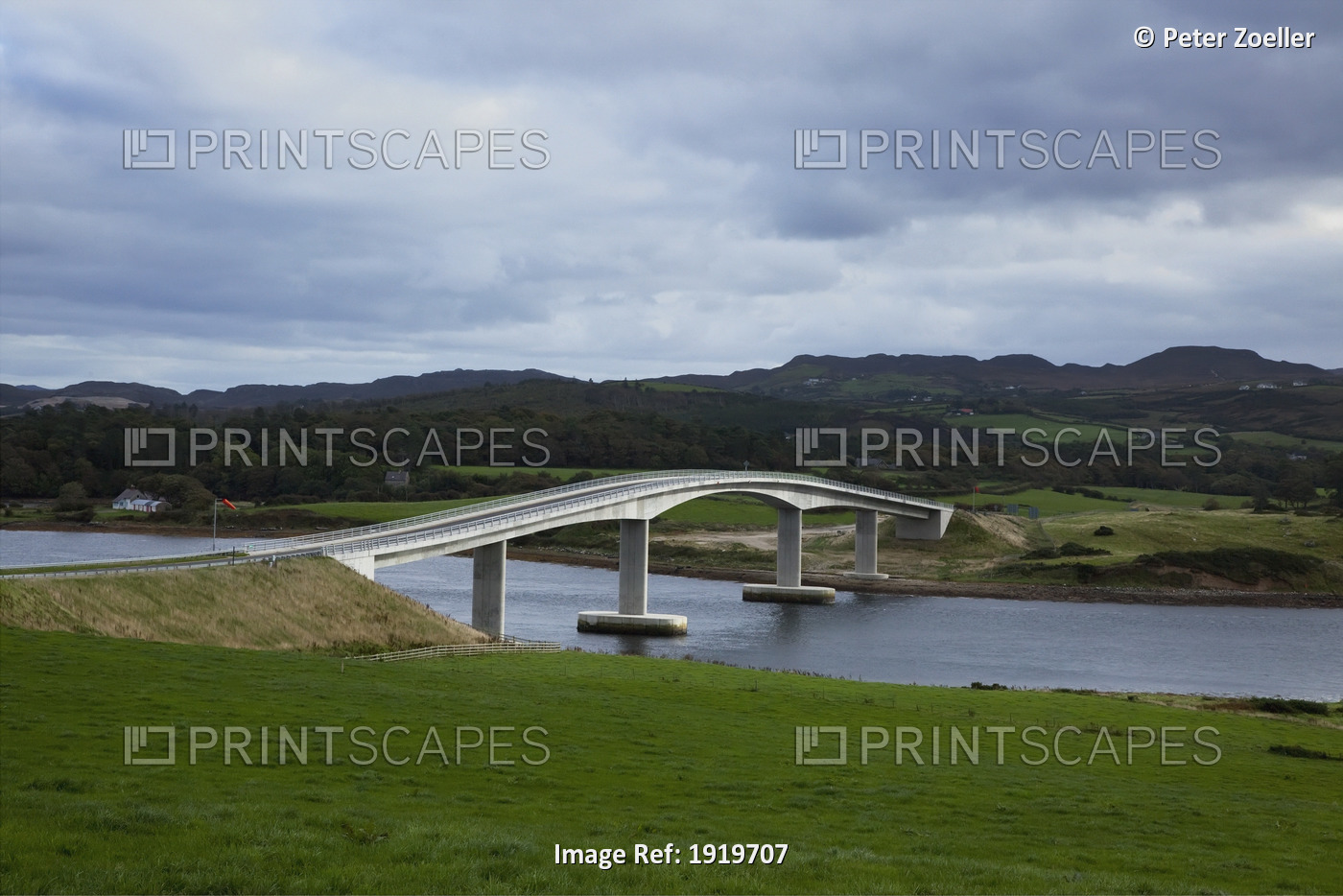 New Modern Bridge; Carrigart, County Donegal, Ireland