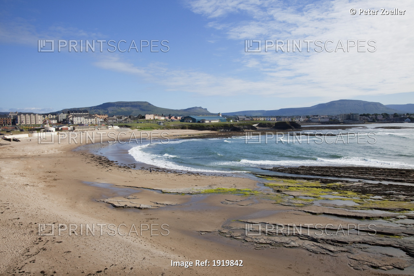 Coast And Beach Landscape; Bundoran, County Donegal, Ireland