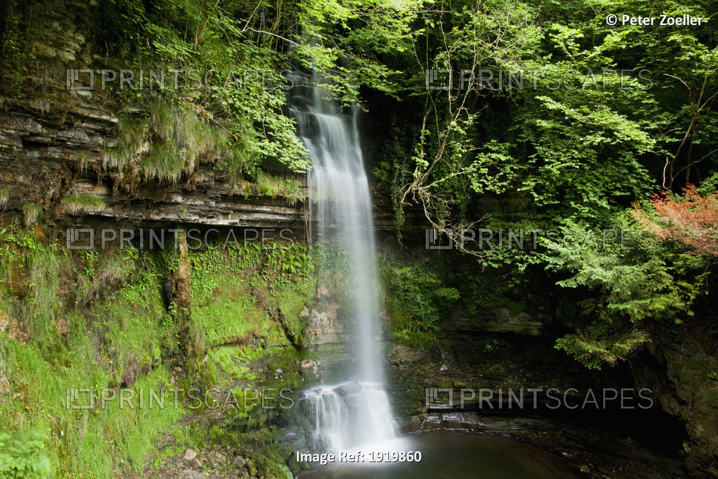 Glencar Waterfall; County Leitrim, Ireland