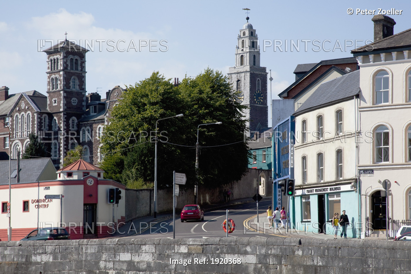 View Of Shandon Church; Cork City, County Cork, Ireland