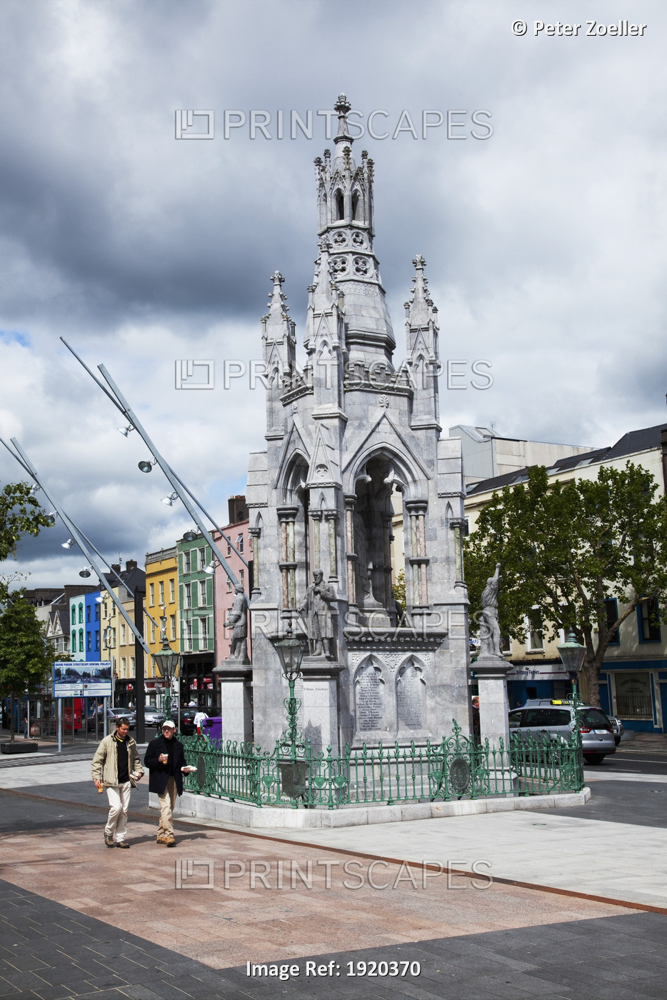 Large Monument At The Mall; Cork City, County Cork, Ireland