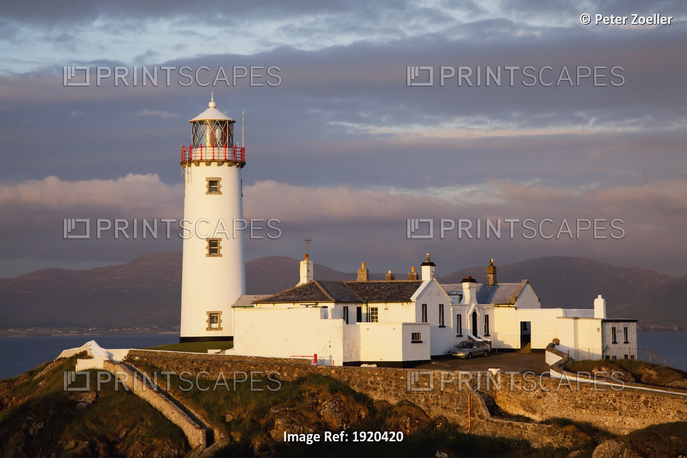 Exterior Of Fanad Lighthouse; Fanad Head, County Donegal, Ireland