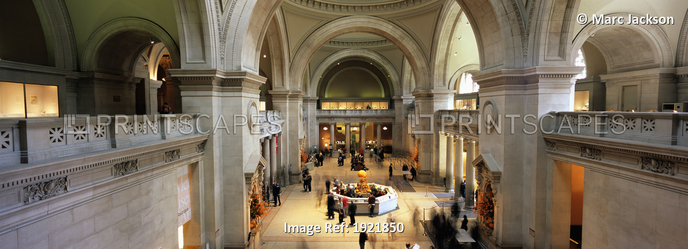 Interior Of Metropolitan Museum