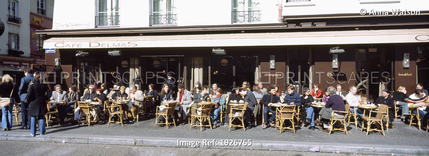 Cafe Delmas, Place De La Contrescarpe, Quartier Latin