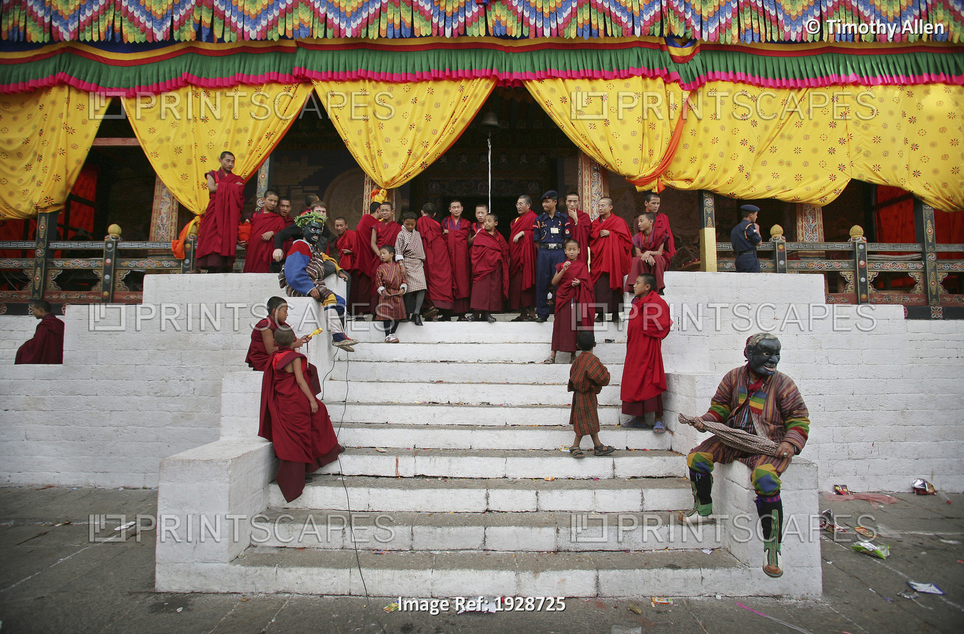 Tashi Chhodzong In Thimpu Festival