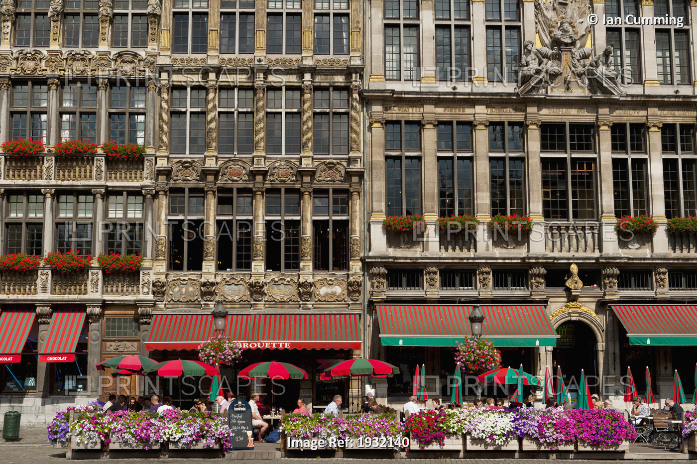 Belgium, Restaurants at Grand Place; Brussels