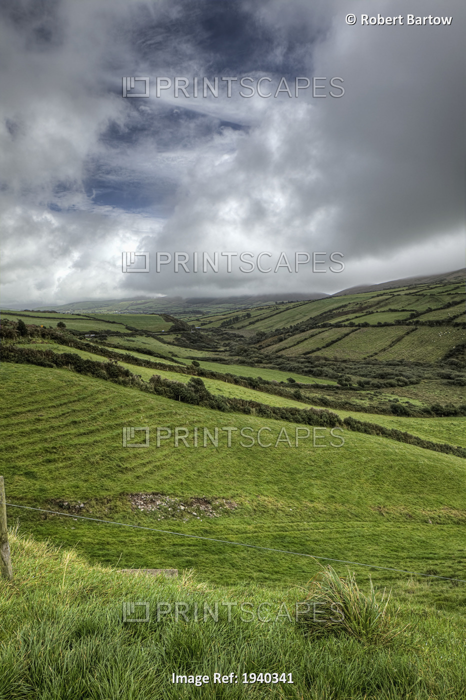 The Landscape Of Dingle Peninsula; County Kerry Ireland