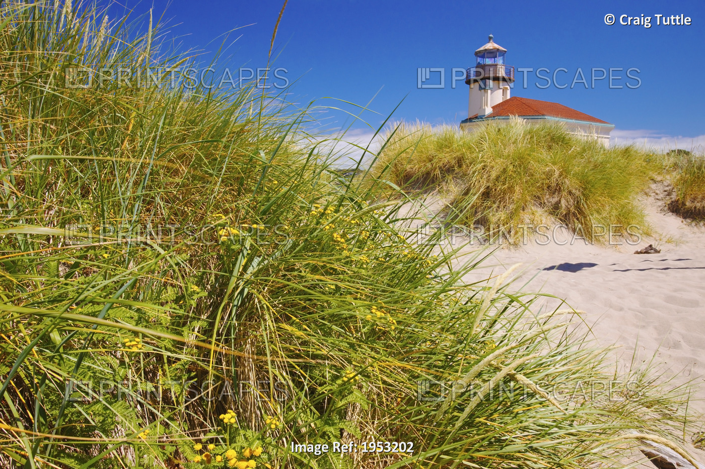 Coquille River Lighthouse; Bandon, Oregon, United States of America