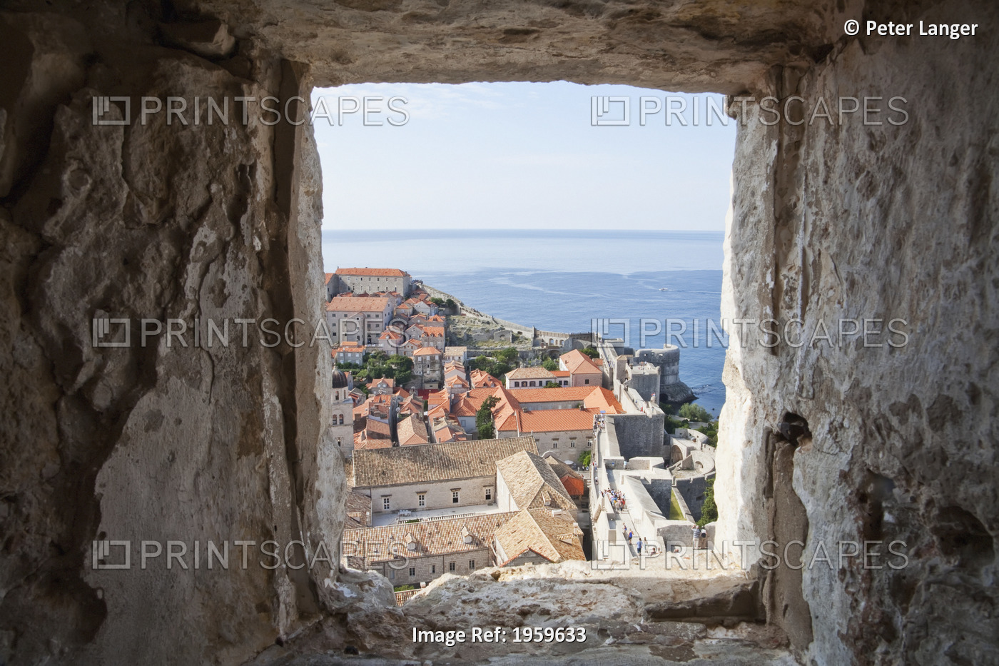 View Of Dubrovnik From Fort Minceta, Dubrovnik-Neretva, Croatia
