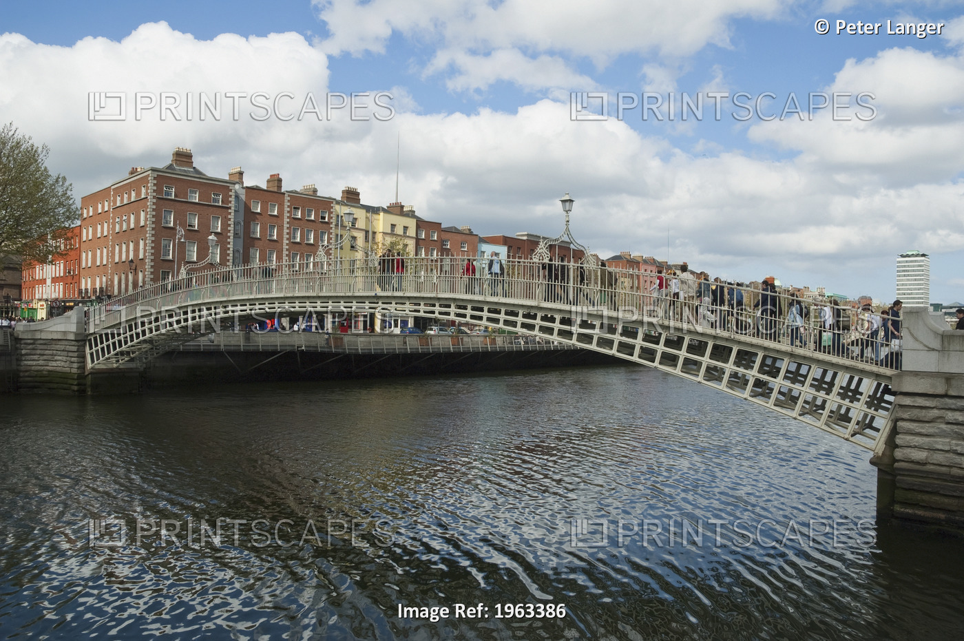 Liffey Bridge, Dublin, Ireland