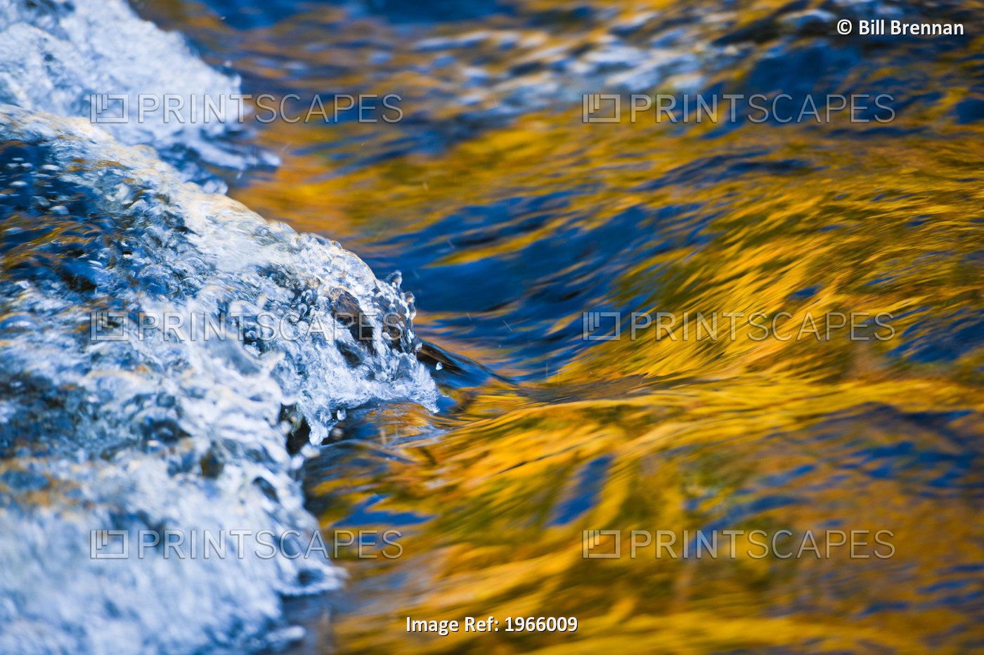 Vermont, Jamaica State Park, West River, Long Exposure Of Flowing River, ...