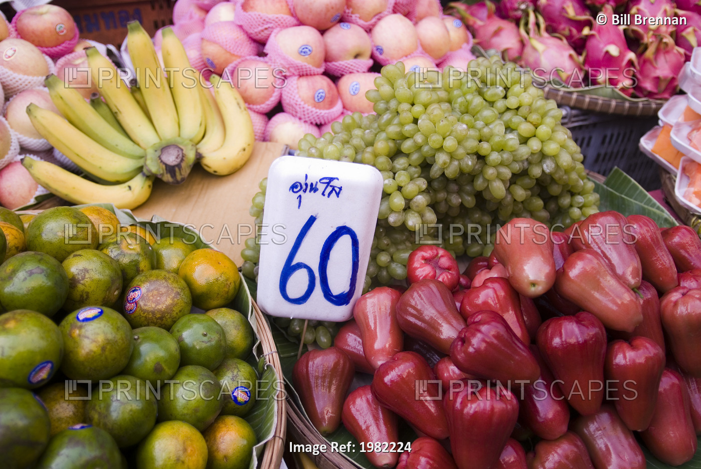Street market fruit; Mae Sot, Thailand