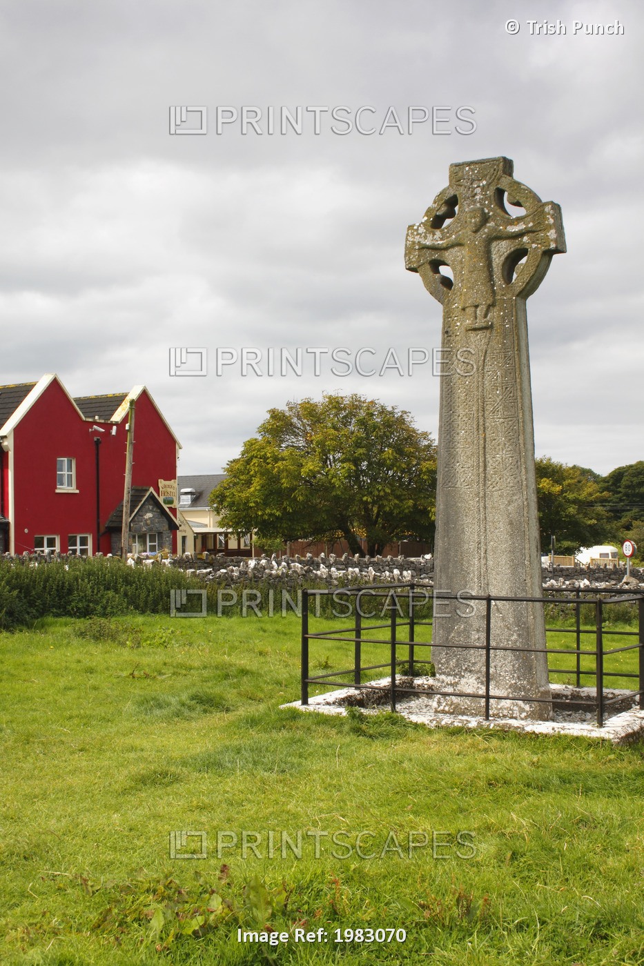One Of The Remaining High Crosses Of Kilfenora Cathedral; County Clare, Ireland