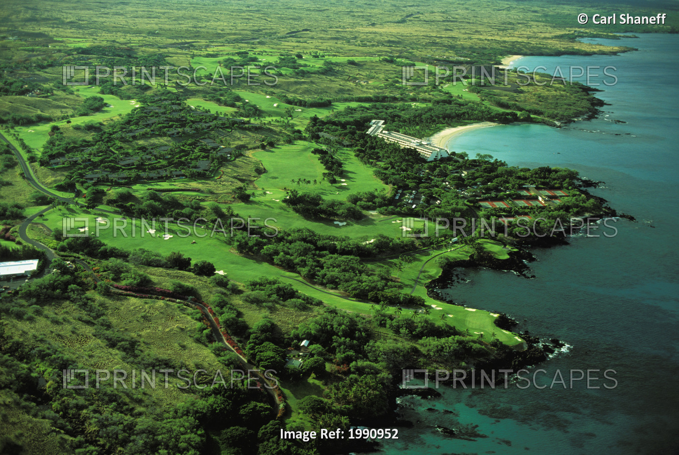 Hawaii, Big Island, Kohala Coast, Mauna Kea Beach Resort, Mauna Kea Golf Course