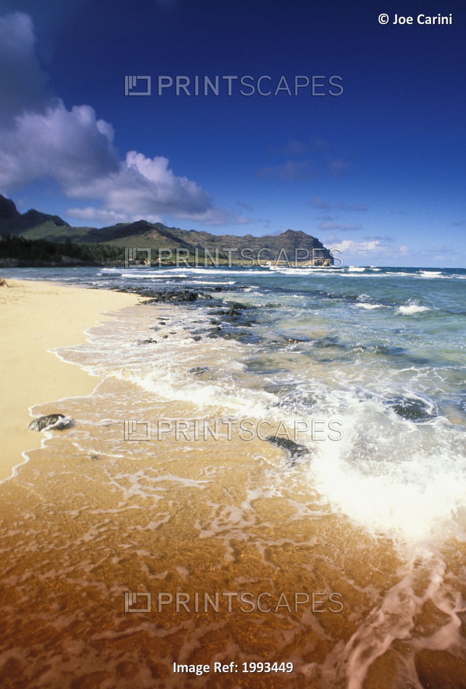Hawaii, Kauai, Poipu, Shipwrecks Beach, White Sands, Shoreline Water