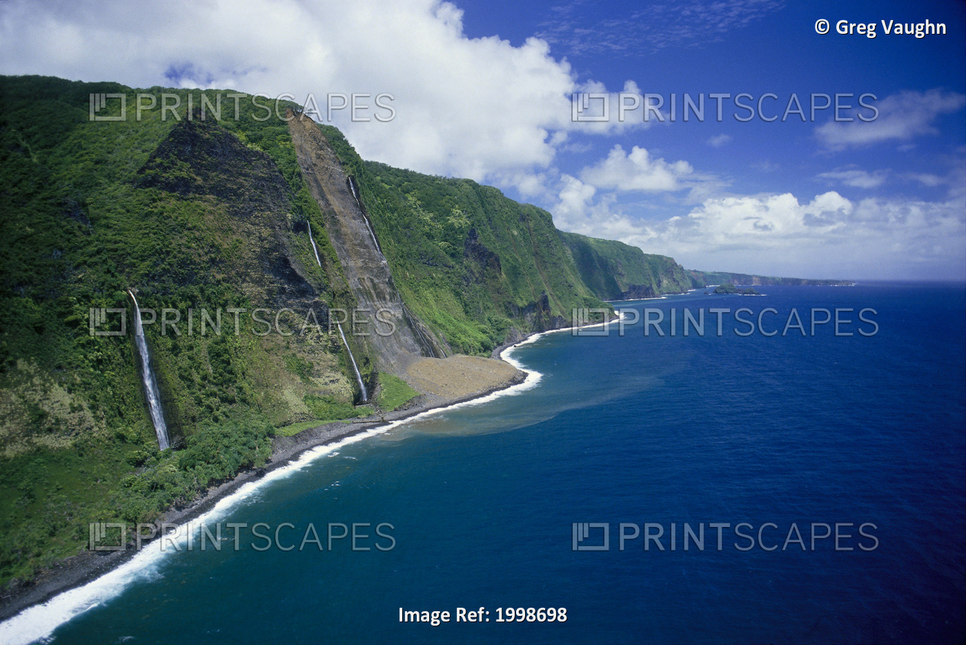 Hawaii, Big Island, Hamakua Coast, Waterfalls B1552