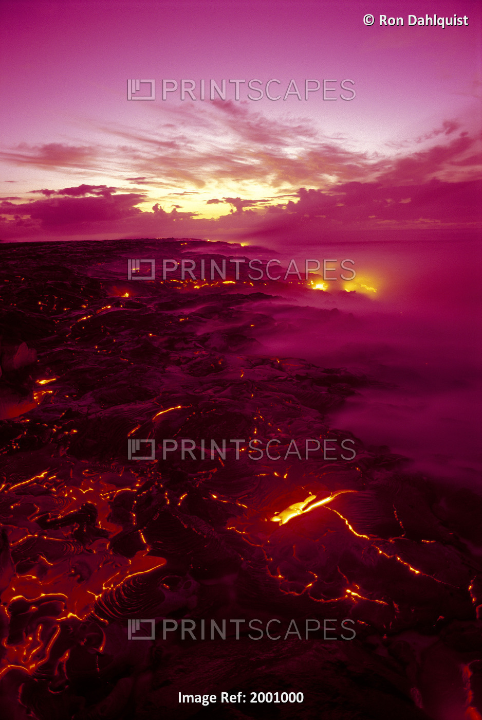 Hawaii, Big Island, Hawaii Volcanoes National Park, Near Kamoamoa, Kilauea ...