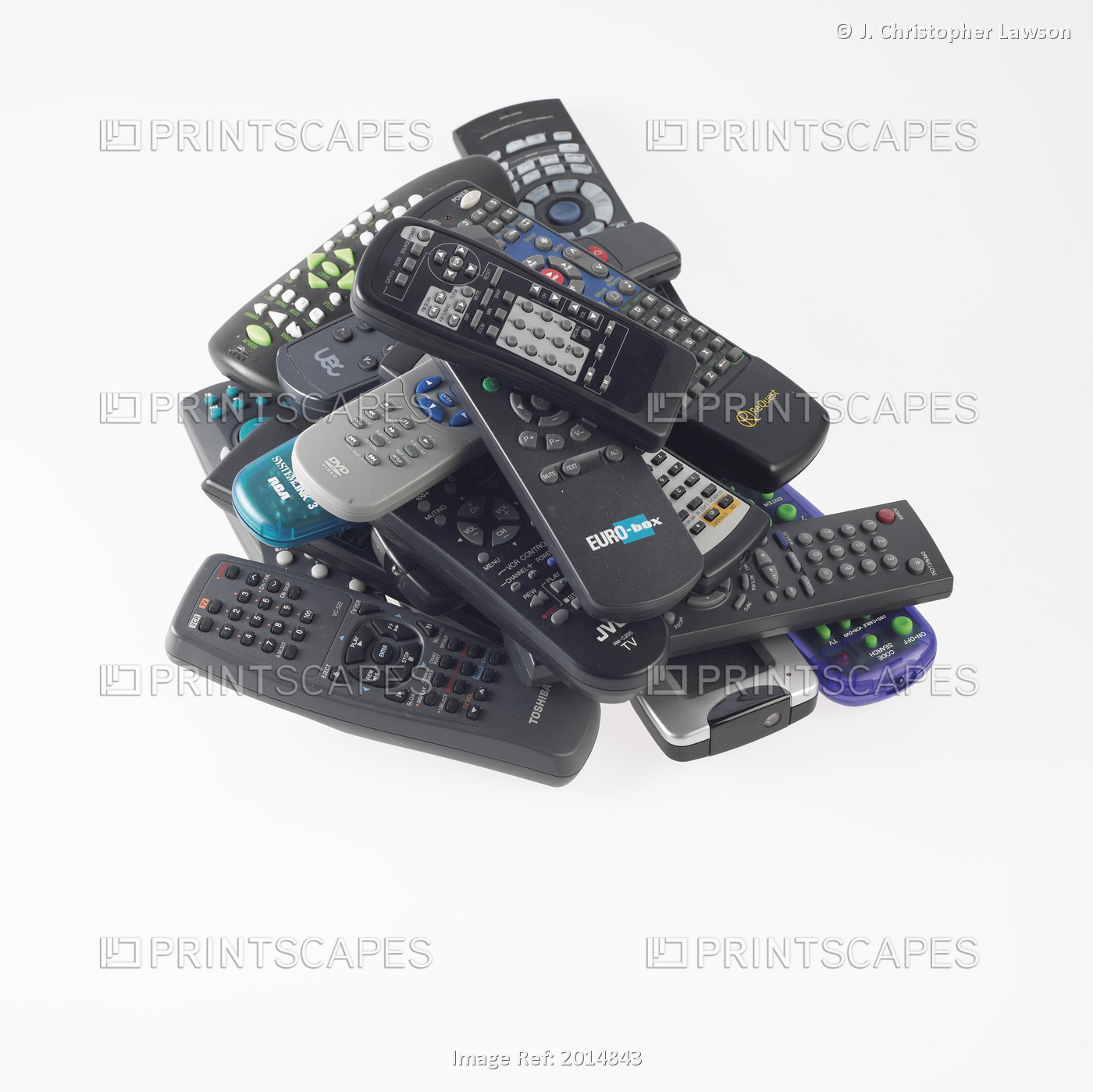 Pile Of Remotes