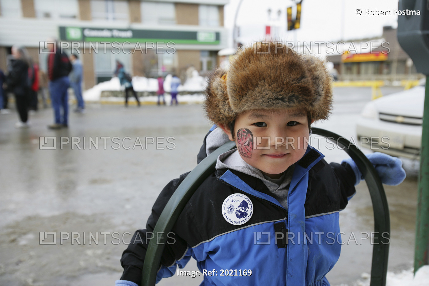 Young First Nation Boy During Rendezvous Festival, Whitehorse, Yukon.