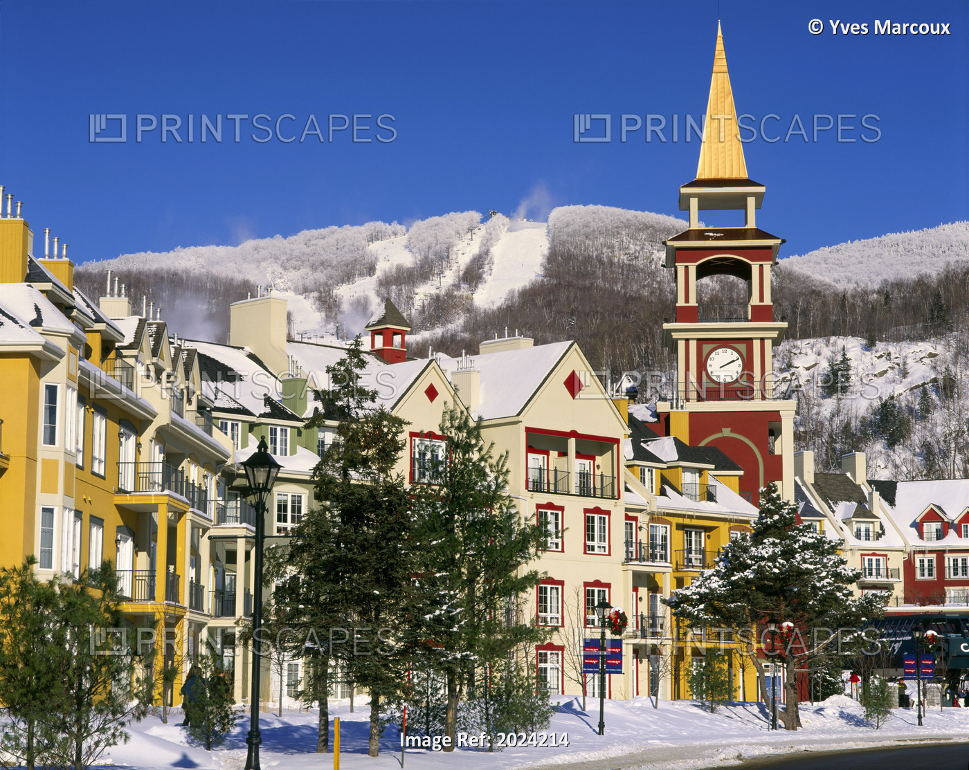 Mont-Tremblant Village And Ski Resort, Laurentians, Quebec