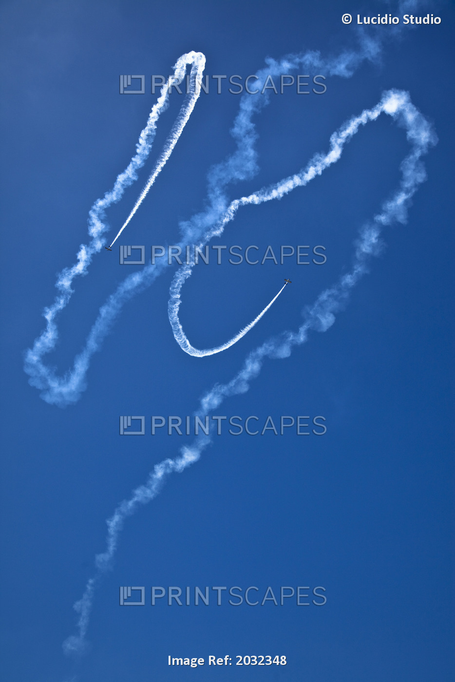 Aircraft Flying With Smoke Trails, 2009 Pitt Meadows Air Show, Pitt Meadows ...