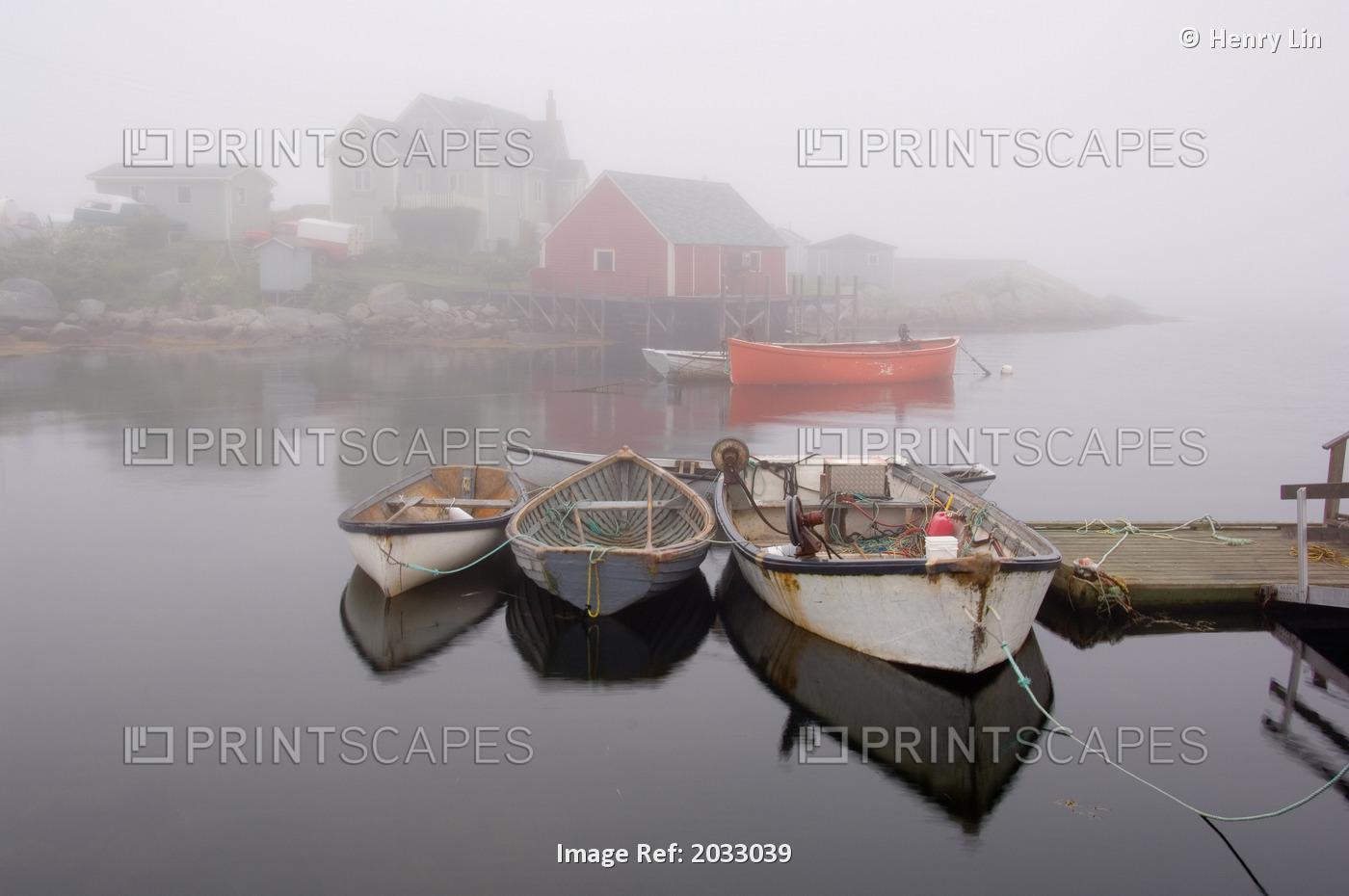 Fishing Boats, Peggy's Cove, Nova Scotia