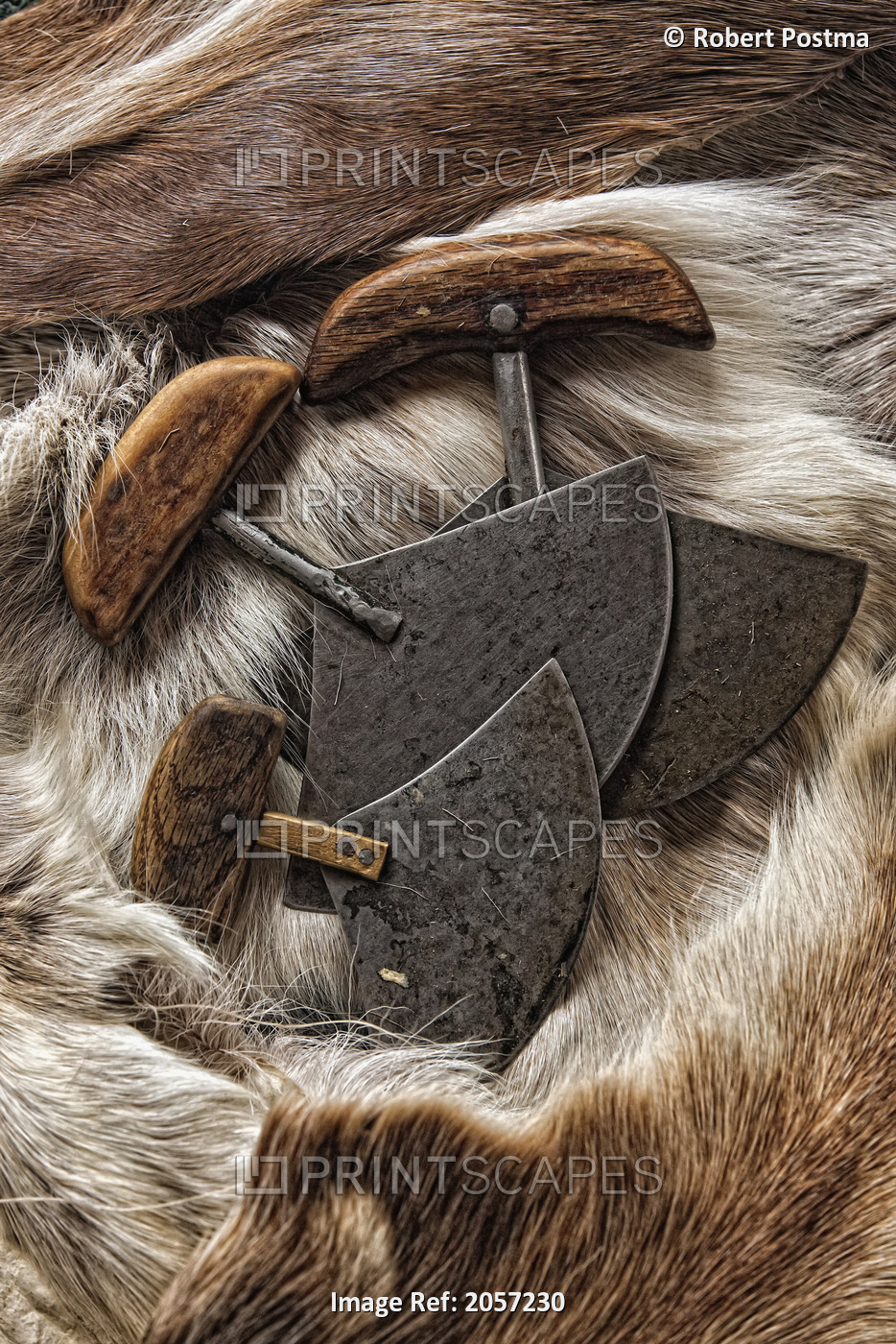 Ulu's, The Traditional Knife Of The Inuit, Churchill, Manitoba.