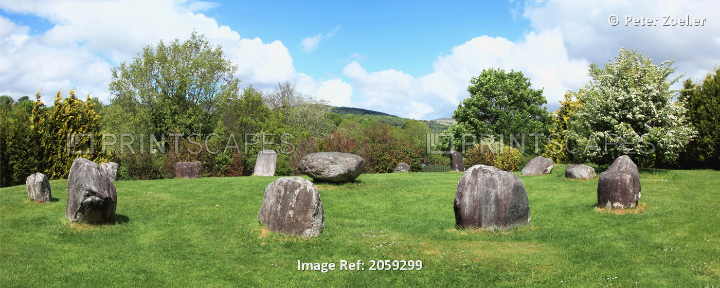 Stone Circle; Kenmare, County Kerry, Ireland