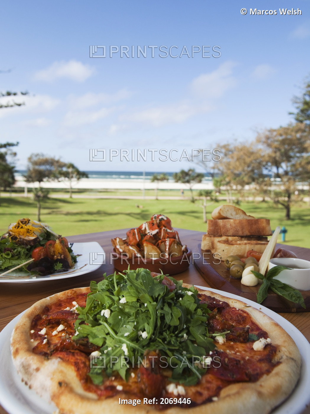 Pizza And Spanish Tapas; Kirra Gold Coast, Queensland, Australia
