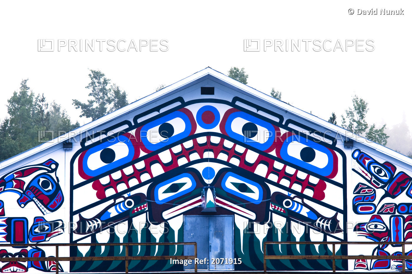 Nisga Long House/Community Center, New Aiyansh, British Columbia