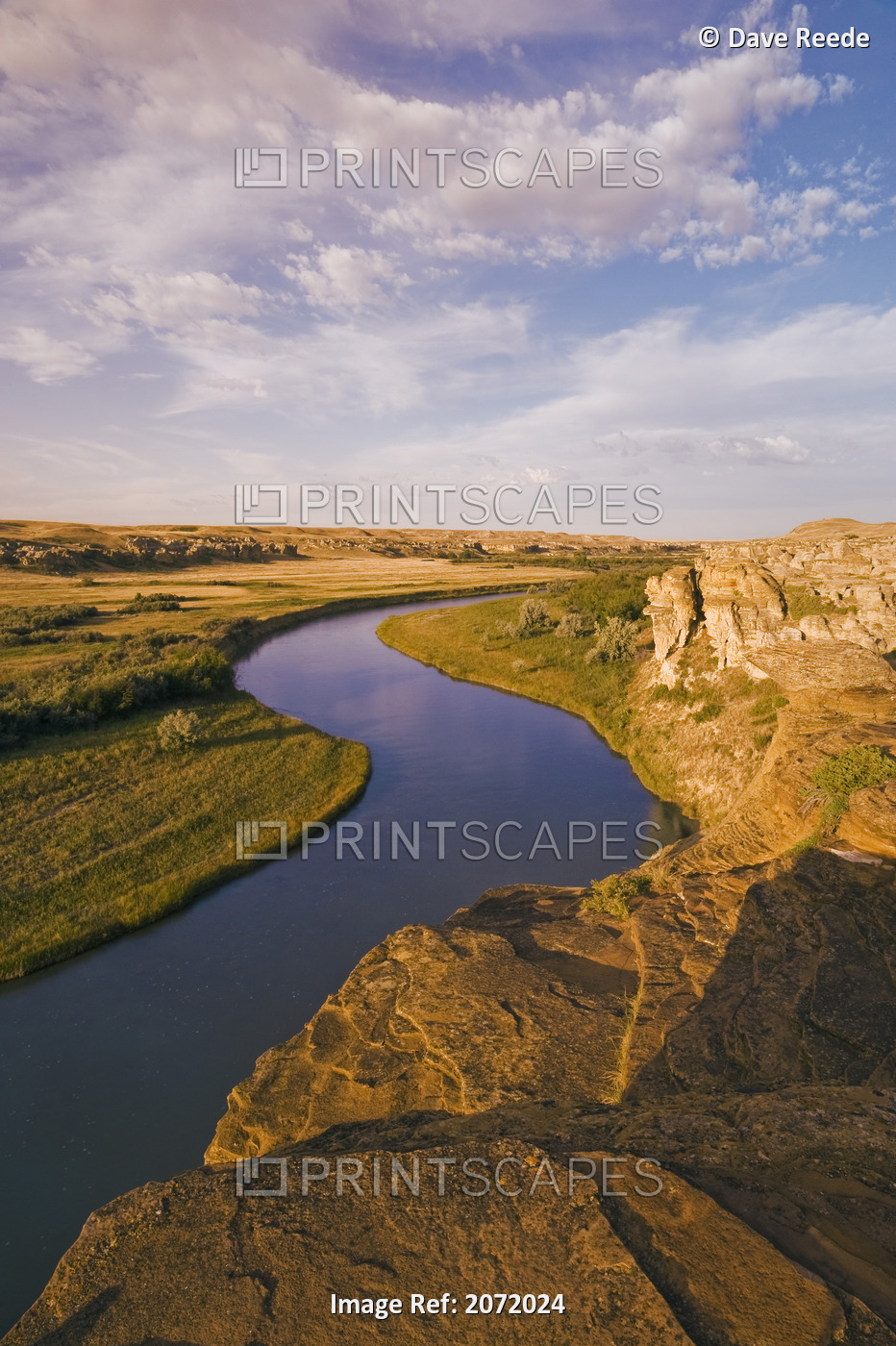 Early Morning At Writing On Stone Provincial Park, Alberta