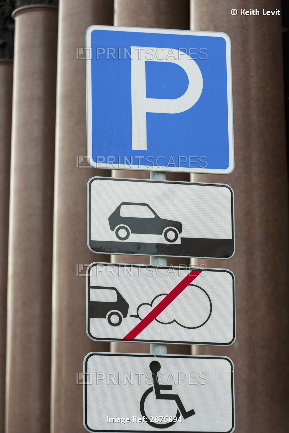 Parking Signs; St. Petersburg, Russia