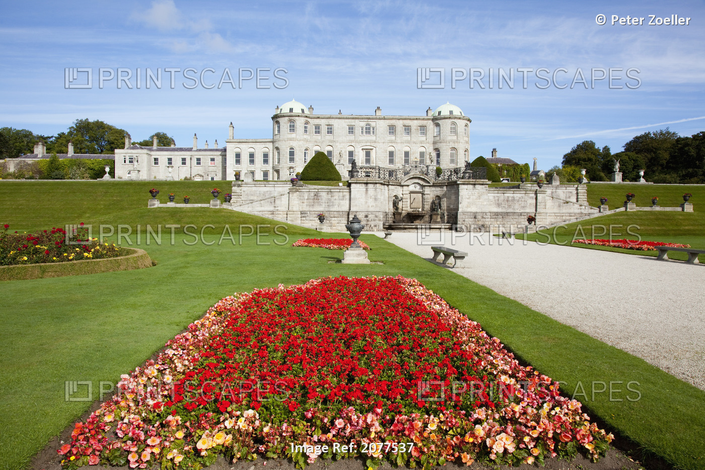 Powerscourt House And Gardens; Enniskerry, County Wicklow, Ireland