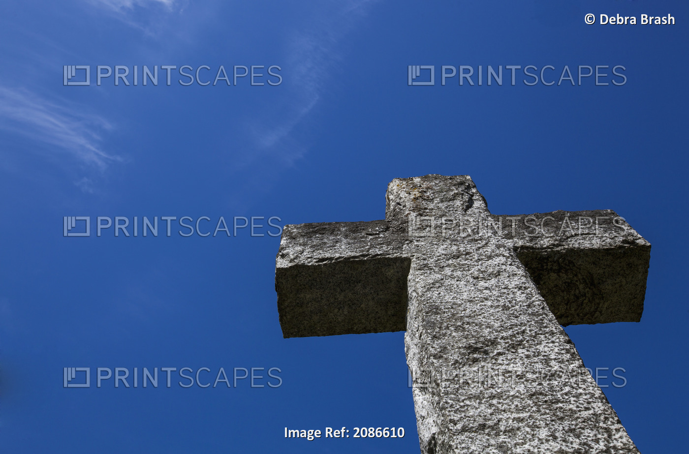 A Cross Located At The Historic St. Peters Anglican Church; Duncan, Vancouver ...