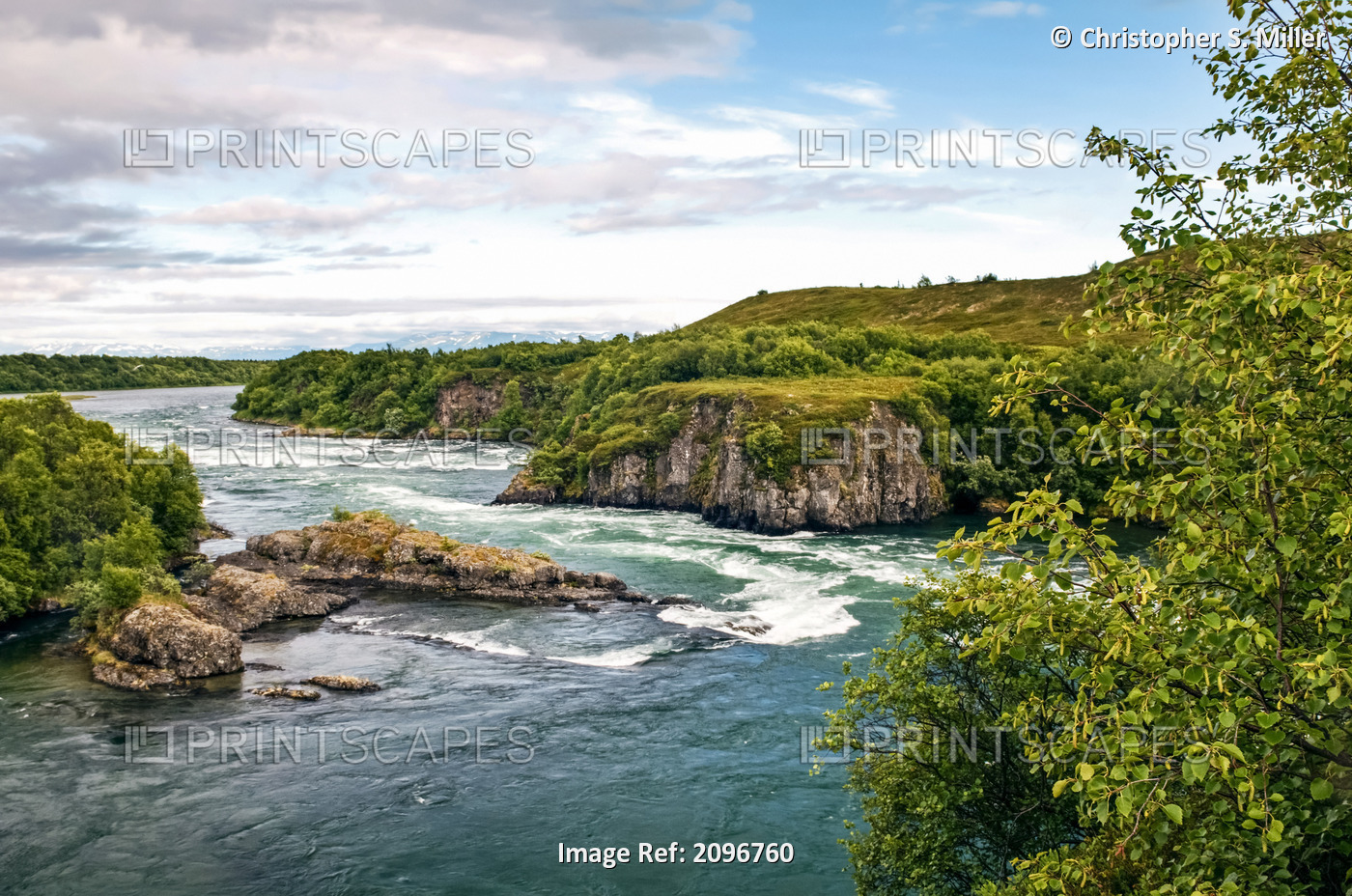 Newhalen River Near The Villages Of Newhalen And Iliamna, Bristol Bay,/Nwestern ...