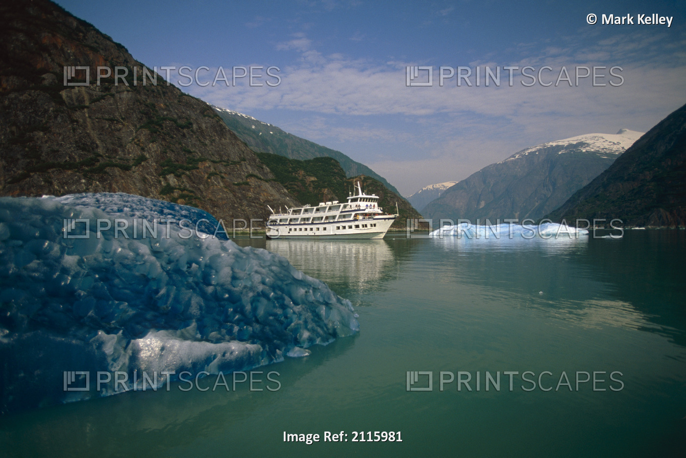 Cruise West *Spirit Of Columbia* Among Icebergs In Tracy Arm Fords-Terror ...