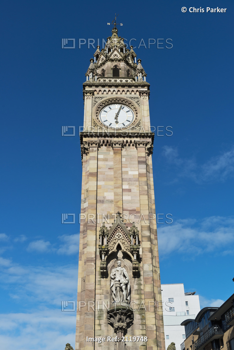 Albert Memorial Clock Tower; Belfast, Ireland