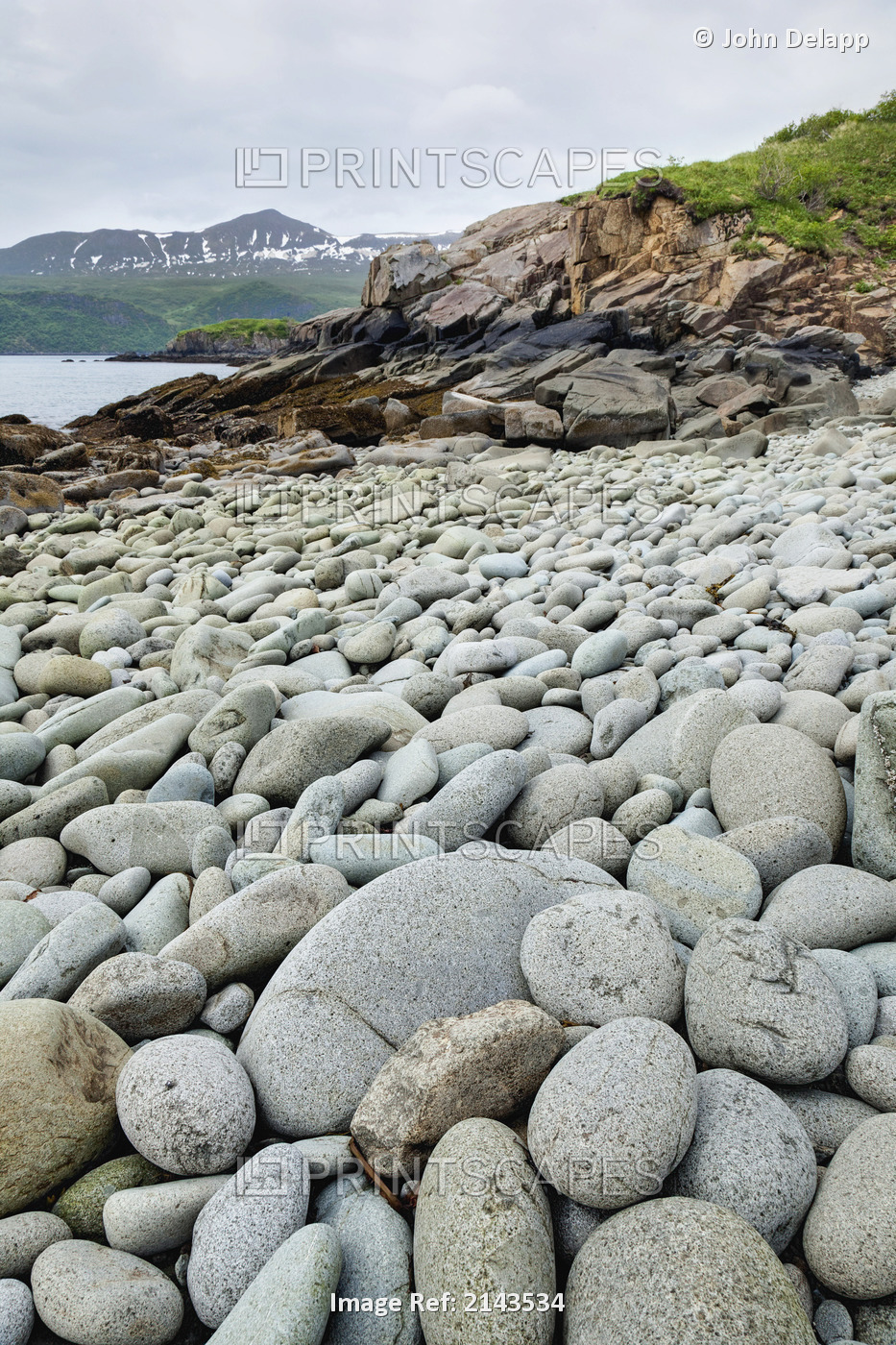 Rocky Beach In Geographic Harbor, Katmai National Park And Preserve, Southwest ...