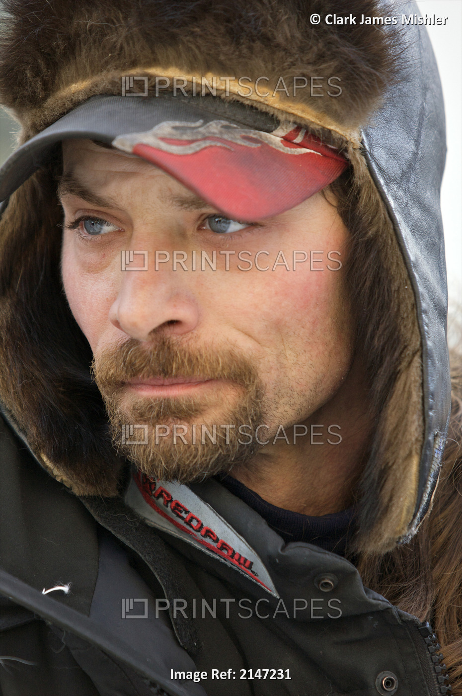 Two Time Champion Lance Mackey Before The Iditarod Ceremonial Start In ...