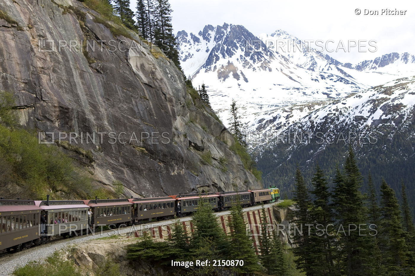 White Pass & Yukon Route Railway Near Skagway, Alaska