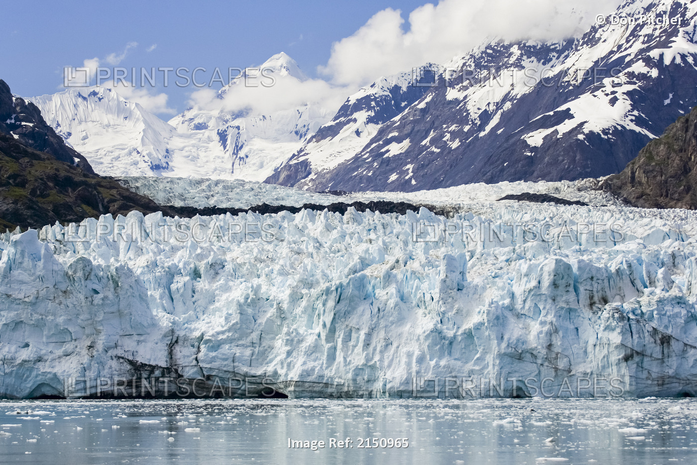 Terminus Of Margerie Glacier In Glacier Bay National Park Southeast Alaska ...